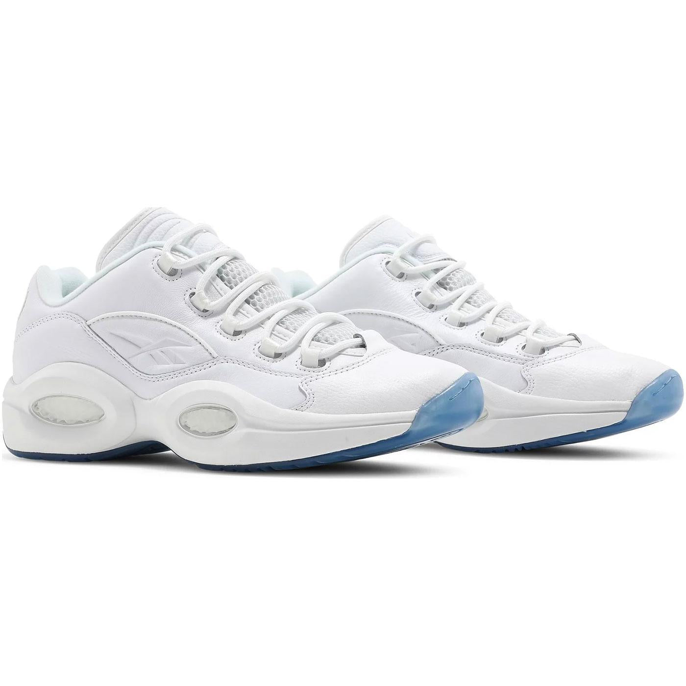 Reebok Question Low GW8165 White Ice White Clear men's basketball shoes  Shoes 