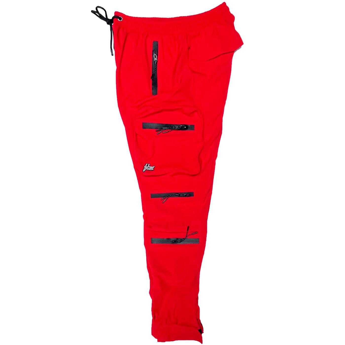 GForce Cargo Pants (Red) Side | FSHNS Brand 
