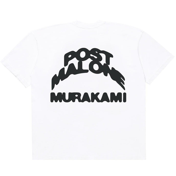 Drink With Me S/S Tee (White) Rear | Takashi Murakami x Post Malone