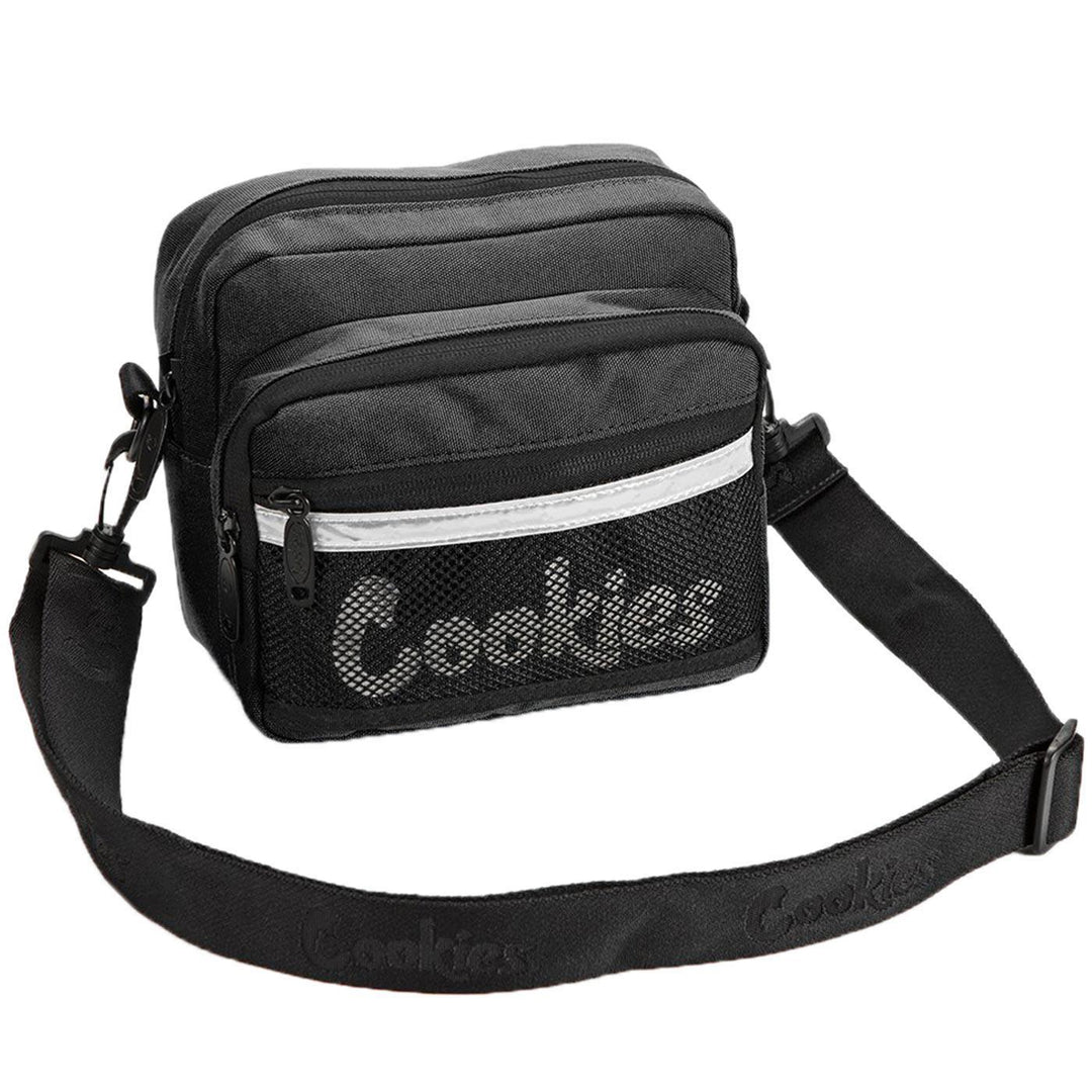 Original Logo Vertex Ripstop Shoulder Bag (Black) | Cookies Clothing