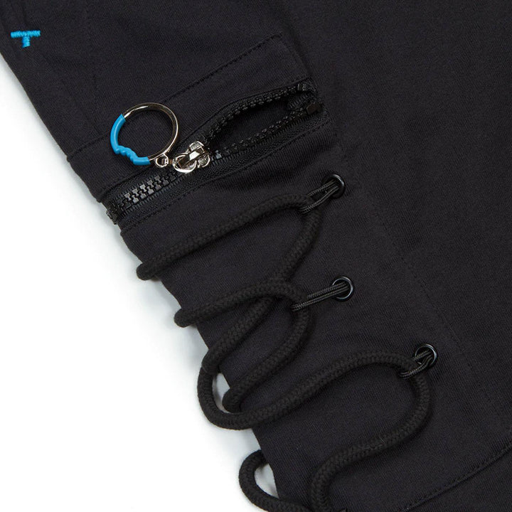 Catamaran Jersey Shorts (Black) Zipper | Cookies Clothing
