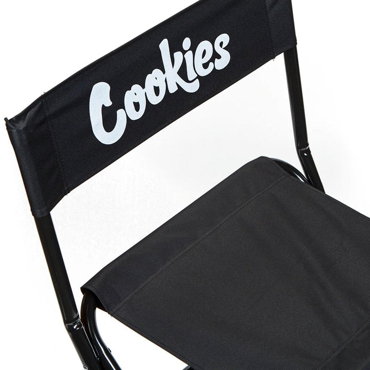 Cookies Folding Chair (Black) Detail | Cookies Clothing
