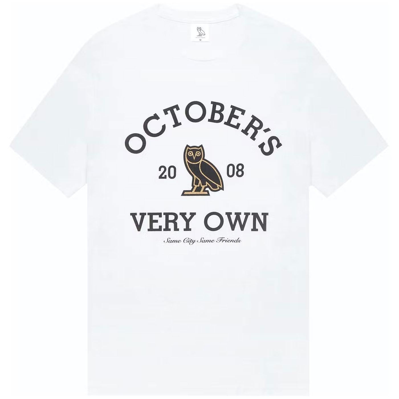 Collegiate T-Shirt (White) | October's Very Own