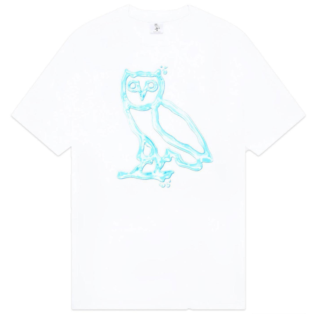 Liquid Owl T-Shirt (White) | October's Very Own