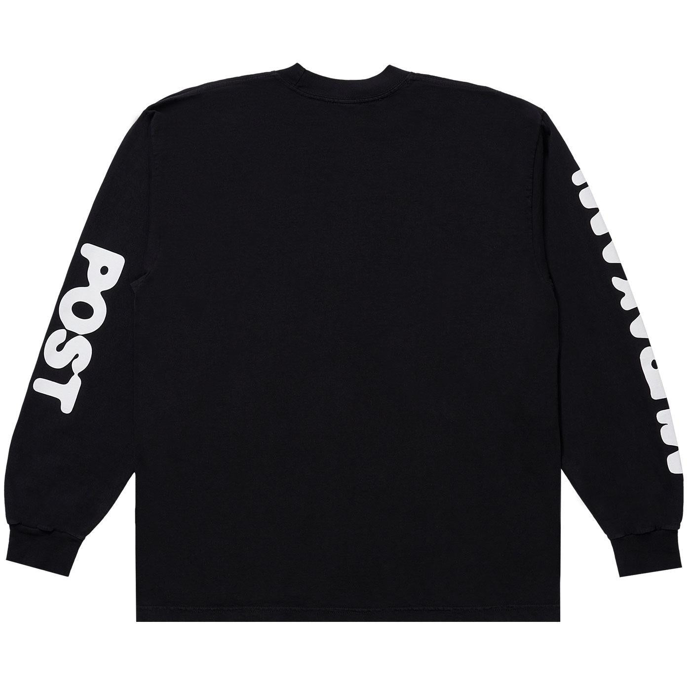 Color With Me Long Sleeve Tee (Black)