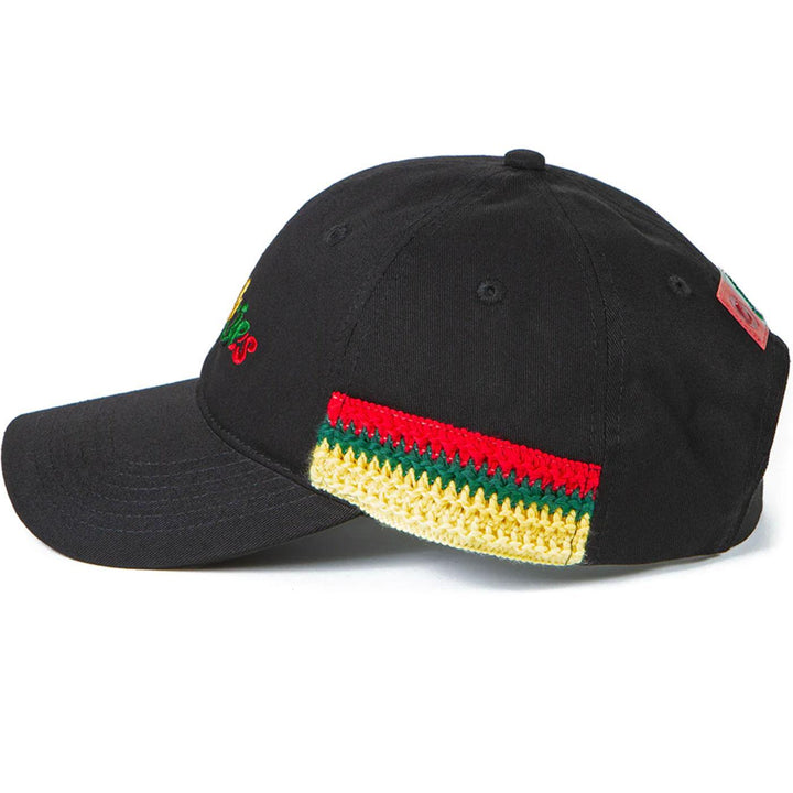 Montego Bay Dad Hat (Black) Side | Cookies Clothing