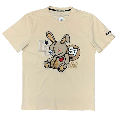 Lucky Charm Patch Tee (Beige) | BKYS 