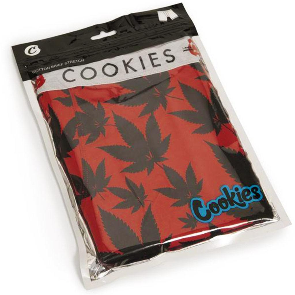 Men's Leaf Boxer Briefs (Red) New | Cookies Clothing