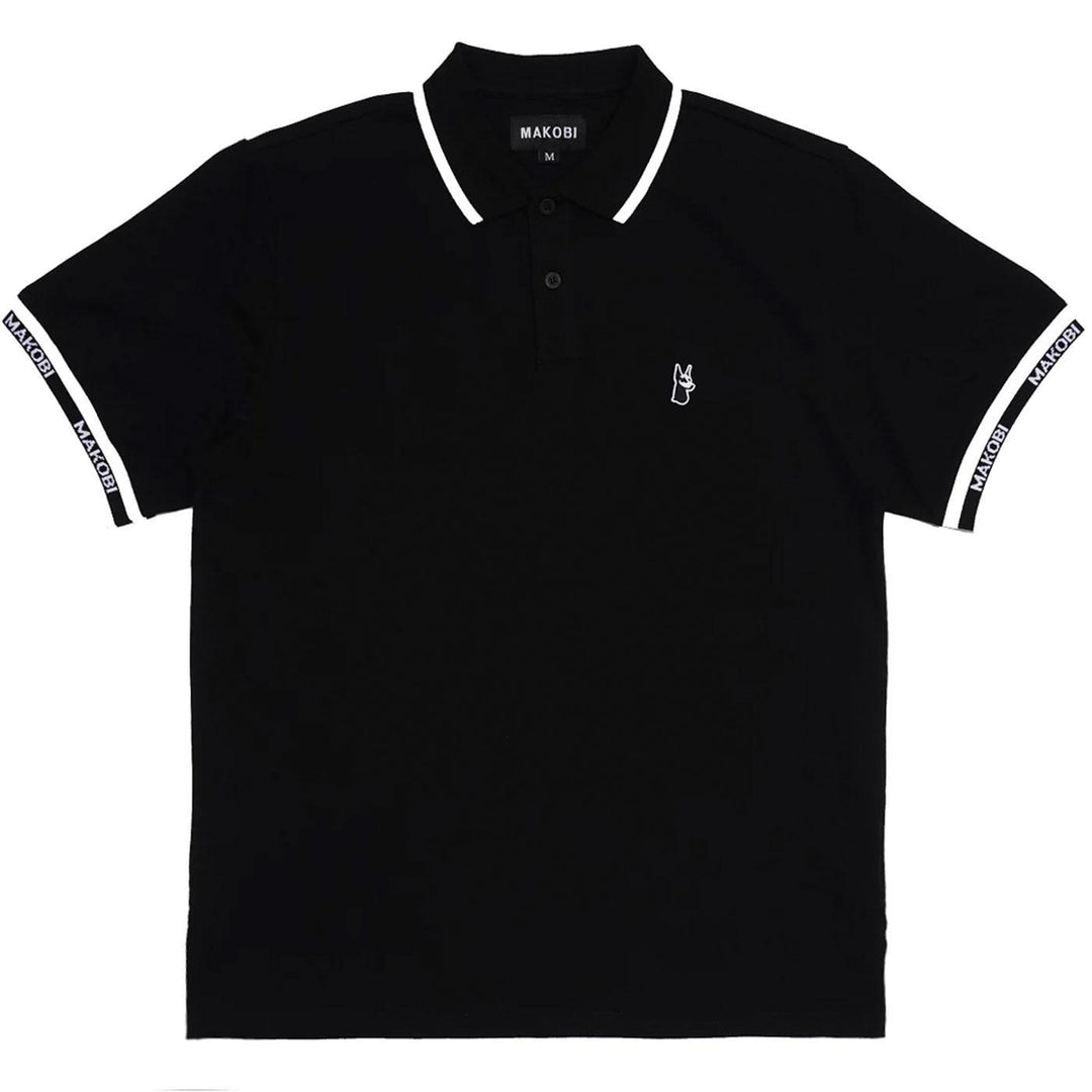 M365 Essential Polo Shirt (Black) | Makobi